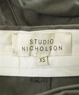 STUDIO NICHOLSON（スタジオニコルソン）スラックス グレー サイズ:XS メンズ/2200613365079