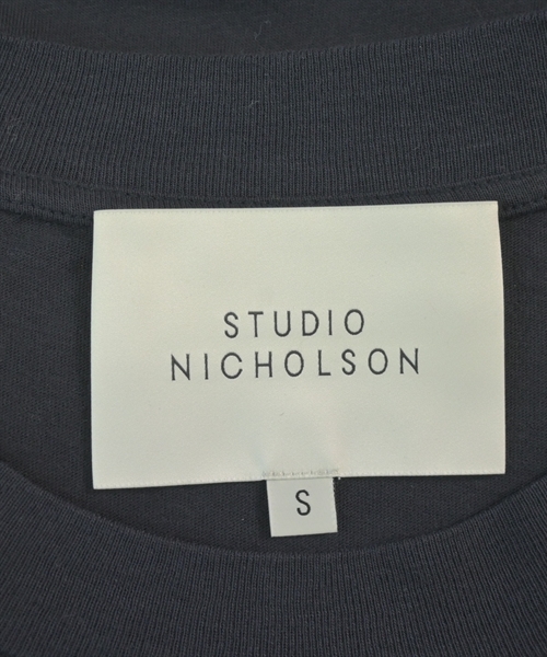 STUDIO NICHOLSON（スタジオニコルソン）Tシャツ・カットソー 黒 サイズ:S メンズ/2200613725101
