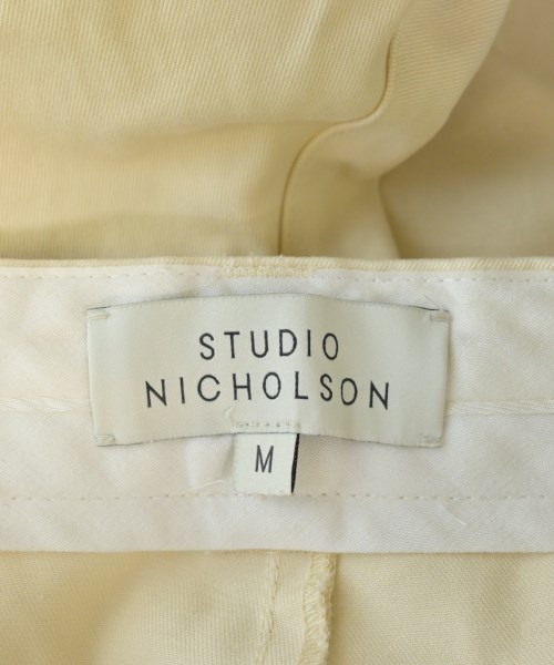 STUDIO NICHOLSON（スタジオニコルソン）チノパン 白 サイズ:M メンズ/2200614237061