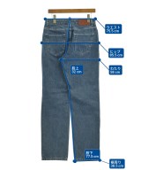 STUDIO NICHOLSON（スタジオニコルソン）デニムパンツ 青 サイズ:0(XS位) メンズ/2200614745016