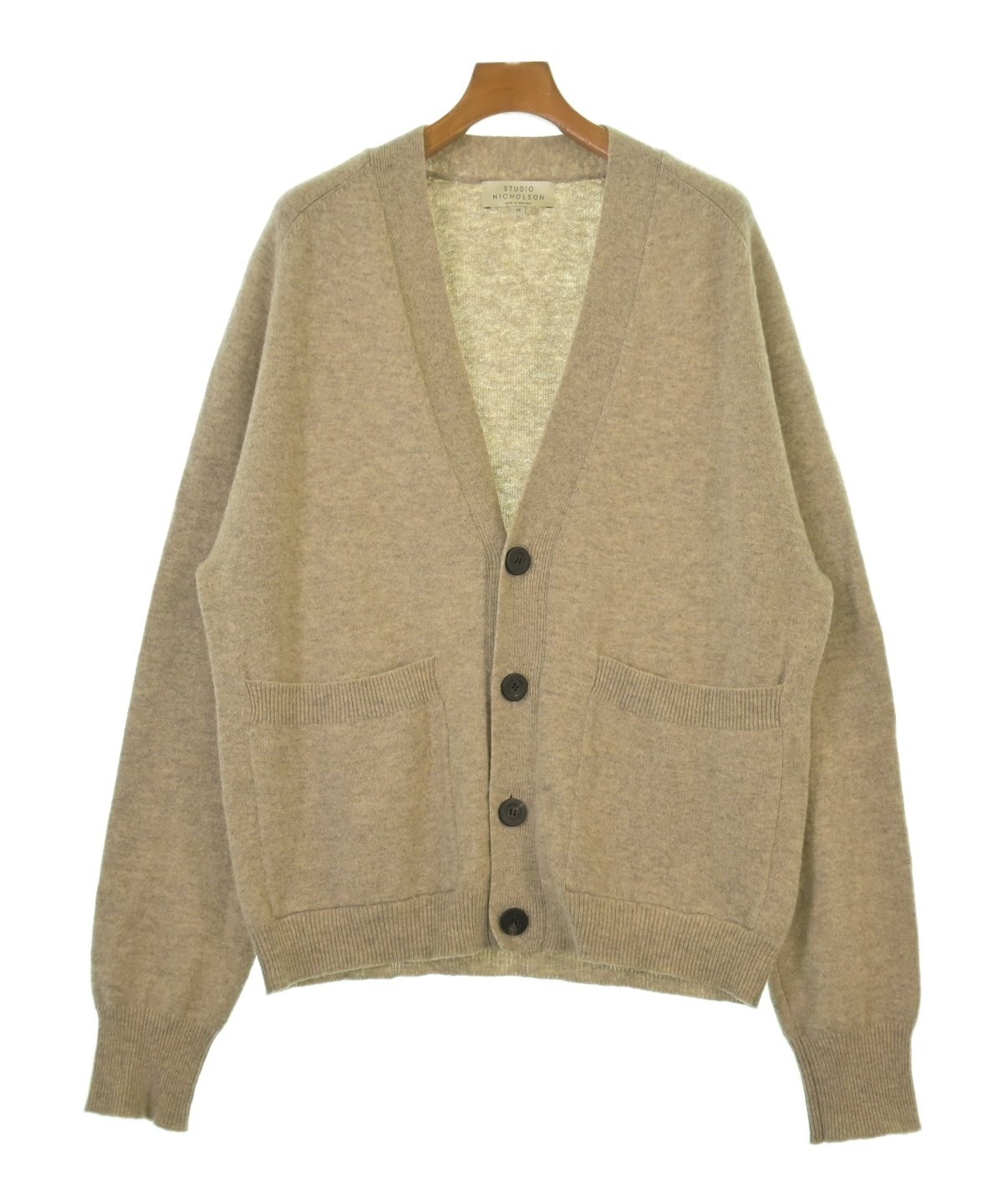 studio nicholson スタジオニコルソン カーディガン ニット 茶色