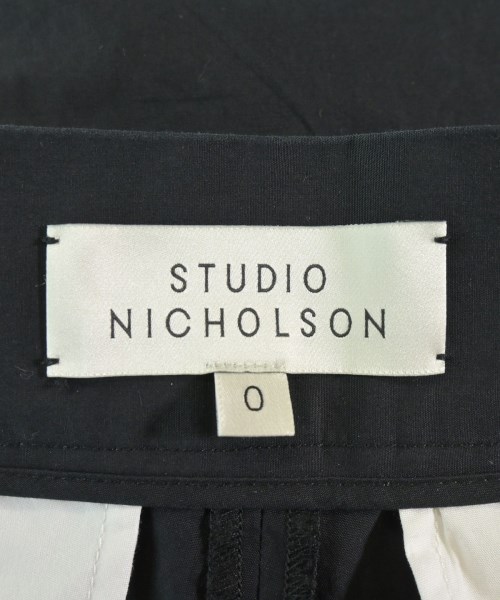 STUDIO NICHOLSON（スタジオニコルソン）ショートパンツ 黒 サイズ:0(XS位) メンズ/2200616448021