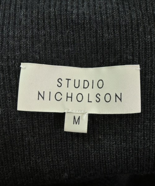 STUDIO NICHOLSON（スタジオニコルソン）ニット・セーター 黒 サイズ:M メンズ/2200615995021