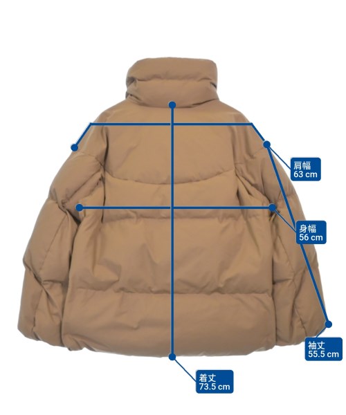 STUDIO NICHOLSON（スタジオニコルソン）ダウンジャケット/ダウンベスト ベージュ サイズ:1(S位) メンズ/2200619398033