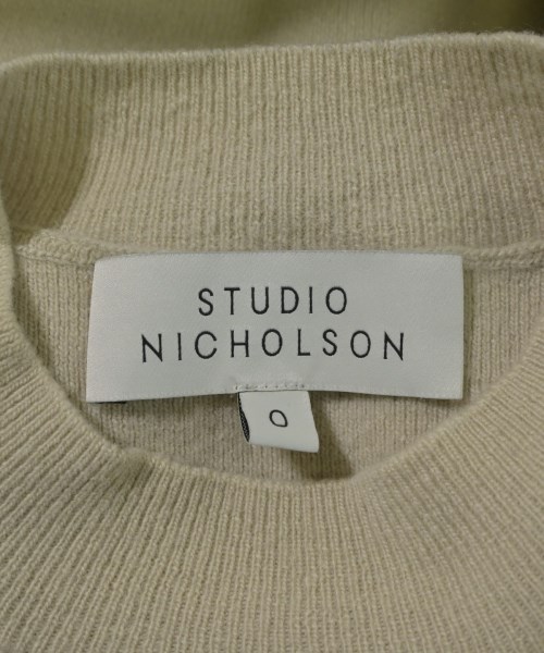 STUDIO NICHOLSON（スタジオニコルソン）ニット・セーター ベージュ サイズ:0(XS位) レディース/2200671759056