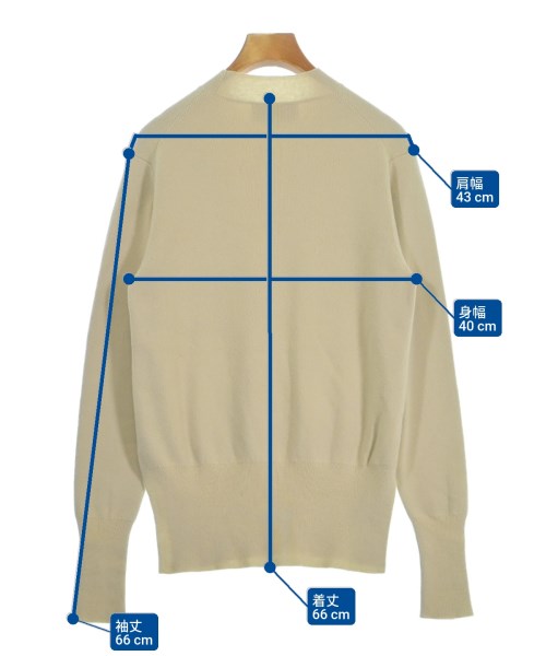STUDIO NICHOLSON（スタジオニコルソン）ニット・セーター ベージュ サイズ:0(XS位) レディース/2200671759056