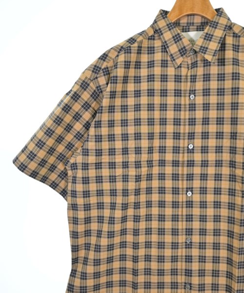 STUDIO NICHOLSON（スタジオニコルソン）カジュアルシャツ 茶 サイズ:XS メンズ/2200675749336