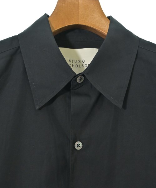 STUDIO NICHOLSON（スタジオニコルソン）カジュアルシャツ 黒 サイズ:S メンズ/2200678678015