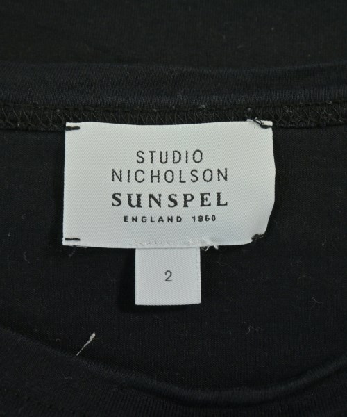 STUDIO NICHOLSON（スタジオニコルソン）Tシャツ・カットソー 黒 サイズ:2(M位) レディース/2200675163026