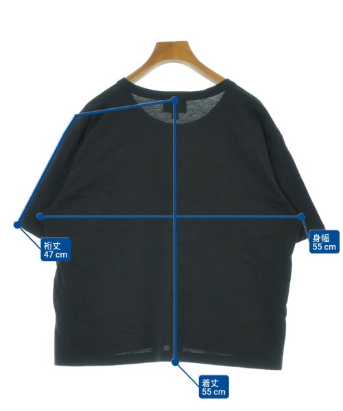 STUDIO NICHOLSON（スタジオニコルソン）Tシャツ・カットソー 黒 サイズ:2(M位) レディース/2200675163026