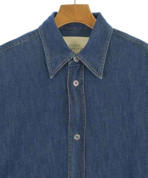 STUDIO NICHOLSON（スタジオニコルソン）カジュアルシャツ 紺 サイズ:-(XXL位) メンズ/2200679588078