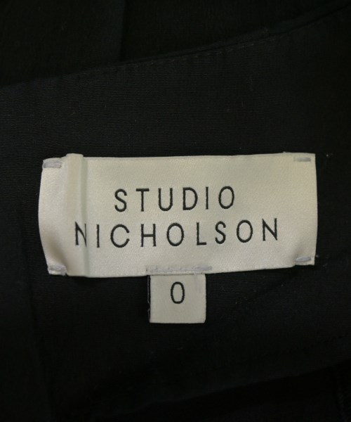 STUDIO NICHOLSON（スタジオニコルソン）ひざ丈スカート 黒 サイズ:0(XS位) レディース/2200692684016
