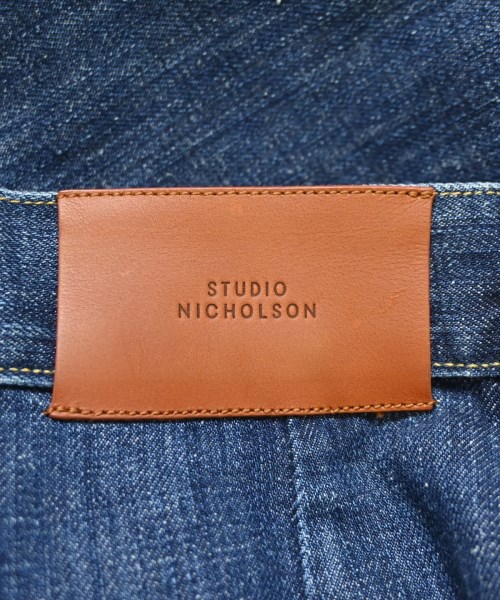 STUDIO NICHOLSON（スタジオニコルソン）デニムパンツ 青 サイズ:S メンズ/2200691412016