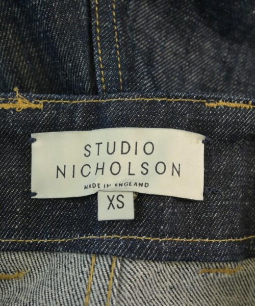 STUDIO NICHOLSON（スタジオニコルソン）デニムパンツ 紺 サイズ:XS メンズ/2200689537059
