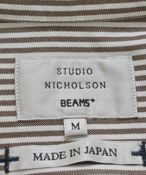 STUDIO NICHOLSON（スタジオニコルソン）カジュアルシャツ 白 サイズ:M メンズ/2200695054045