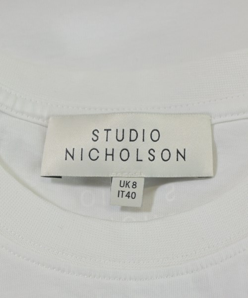 STUDIO NICHOLSON（スタジオニコルソン）Tシャツ・カットソー 白 サイズ:M レディース/2200690640113