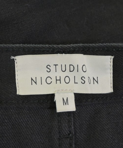 STUDIO NICHOLSON（スタジオニコルソン）デニムパンツ 黒 サイズ:M メンズ/2200649900206