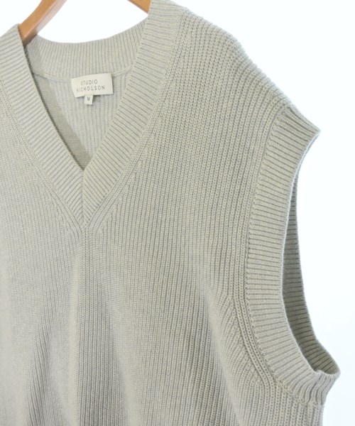 STUDIO NICHOLSON（スタジオニコルソン）ニット・セーター グレー サイズ:S メンズ/2200642252128