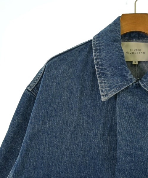 STUDIO NICHOLSON（スタジオニコルソン）デニムジャケット 青 サイズ:S メンズ/2200642252142