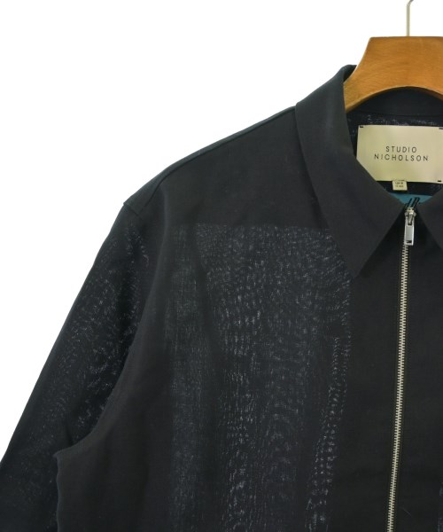 STUDIO NICHOLSON（スタジオニコルソン）カジュアルシャツ 黒 サイズ:40(XXL位) メンズ/2200642252159