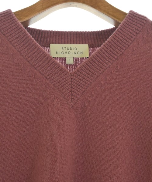 STUDIO NICHOLSON（スタジオニコルソン）ニット・セーター ピンク サイズ:1(S位) レディース/2200659105042