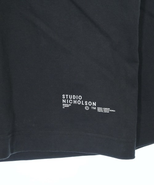 STUDIO NICHOLSON（スタジオニコルソン）Tシャツ・カットソー 黒 サイズ:XS メンズ/2200659456045