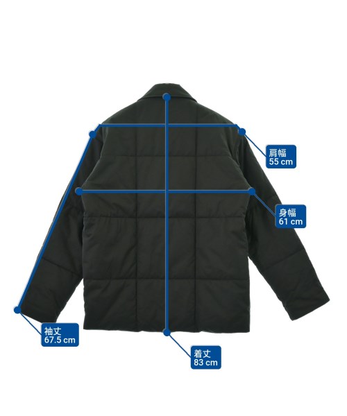 STUDIO NICHOLSON（スタジオニコルソン）ダウンジャケット/ダウンベスト 黒 サイズ:M メンズ/2200656734023