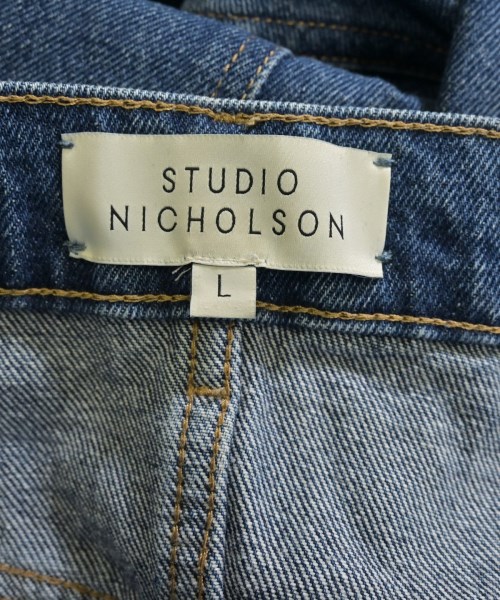 STUDIO NICHOLSON（スタジオニコルソン）デニムパンツ 青 サイズ:L メンズ/2200656898060