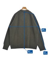 STUDIO NICHOLSON（スタジオニコルソン）カーディガン カーキ サイズ:L メンズ/2200661815021