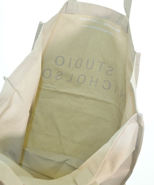 STUDIO NICHOLSON（スタジオニコルソン）トートバッグ ベージュ サイズ:- メンズ/2200661625644