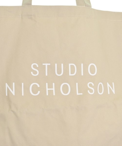 STUDIO NICHOLSON（スタジオニコルソン）トートバッグ ベージュ サイズ:- メンズ/2200661625644