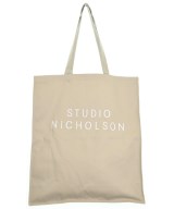 STUDIO NICHOLSON（スタジオニコルソン）トートバッグ ベージュ サイズ:- メンズ/2200661625644