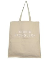 STUDIO NICHOLSON（スタジオニコルソン）トートバッグ ベージュ サイズ:- メンズ/2200661625644