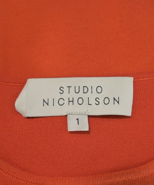 STUDIO NICHOLSON（スタジオニコルソン）ワンピース オレンジ サイズ:1(S位) レディース/2200712576024