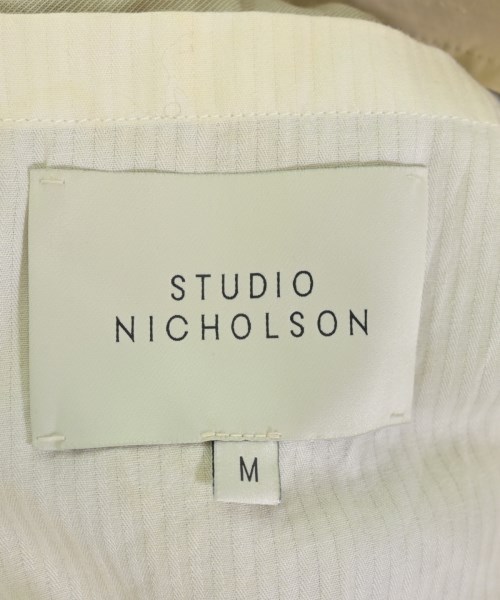 STUDIO NICHOLSON（スタジオニコルソン）ステンカラーコート ベージュ サイズ:M メンズ/2200714178059