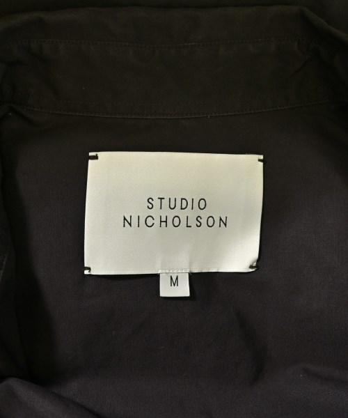 STUDIO NICHOLSON（スタジオニコルソン）カジュアルシャツ 茶 サイズ:M メンズ/2200713454093