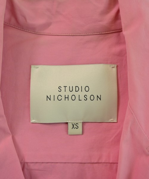 STUDIO NICHOLSON（スタジオニコルソン）カジュアルジャケット ピンク サイズ:XS メンズ/2200648561057