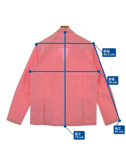 STUDIO NICHOLSON（スタジオニコルソン）カジュアルジャケット ピンク サイズ:XS メンズ/2200648561057