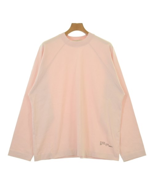 STUDIO NICHOLSON(スタジオニコルソン)Tシャツ・カットソー ピンク サイズ:XS/2200701144081