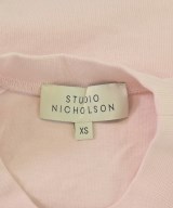 STUDIO NICHOLSON（スタジオニコルソン）Tシャツ・カットソー ピンク サイズ:XS メンズ/2200701144081