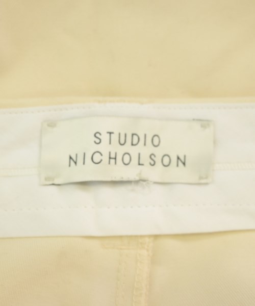 STUDIO NICHOLSON（スタジオニコルソン）スラックス 白 サイズ:-(S位) メンズ/2200701144227