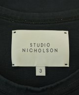 STUDIO NICHOLSON（スタジオニコルソン）Tシャツ・カットソー 黒 サイズ:3(L位) レディース/2200705139069