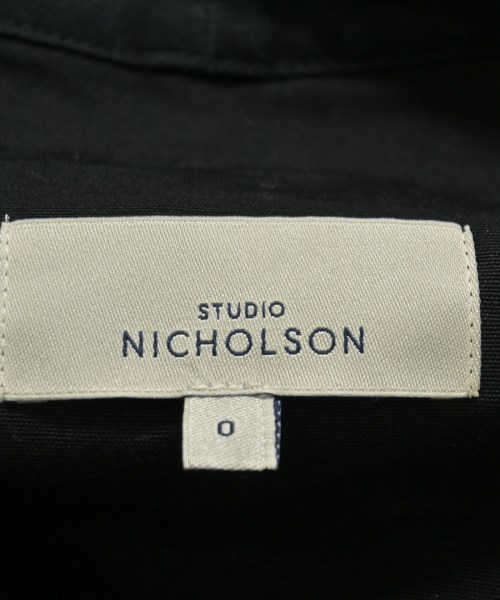 STUDIO NICHOLSON（スタジオニコルソン）ブラウス 黒 サイズ:0(XS位) レディース/2200704809079