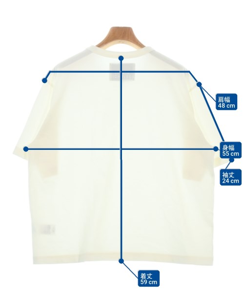 STUDIO NICHOLSON（スタジオニコルソン）Tシャツ・カットソー 白 サイズ:1(S位) レディース/2200707679570