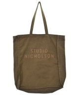 STUDIO NICHOLSON（スタジオニコルソン）トートバッグ 茶 サイズ:- メンズ/2200663319046
