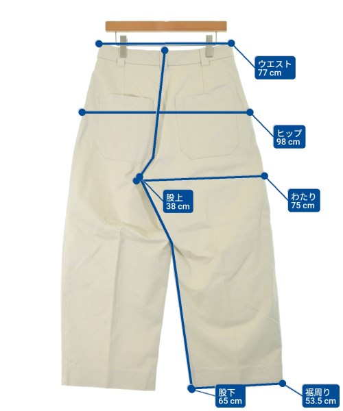 STUDIO NICHOLSON（スタジオニコルソン）チノパン 白 サイズ:-(M位) メンズ/2200663758067