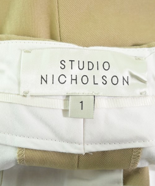 STUDIO NICHOLSON（スタジオニコルソン）チノパン ベージュ サイズ:1(S位) レディース/2200661932094