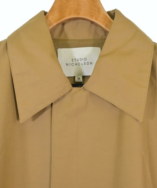 STUDIO NICHOLSON（スタジオニコルソン）ステンカラーコート ベージュ サイズ:M メンズ/2200664681012