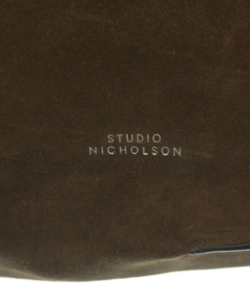 STUDIO NICHOLSON（スタジオニコルソン）トートバッグ 茶 サイズ:- メンズ/2200665219498