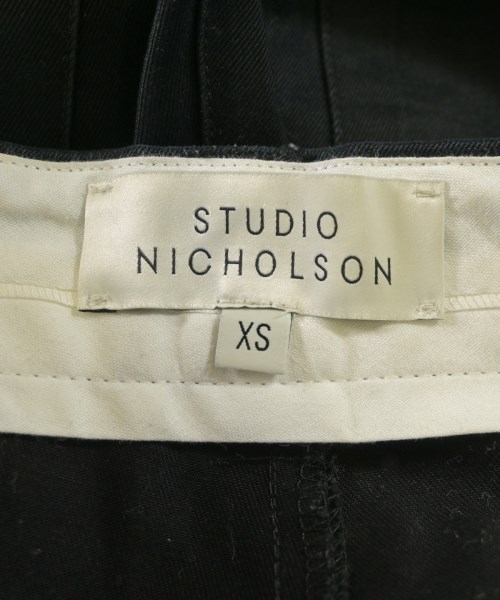STUDIO NICHOLSON（スタジオニコルソン）スラックス 黒 サイズ:XS メンズ/2200665521072